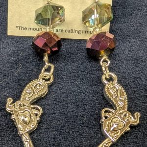 Shop Wyoming Handmade Long Gun Charm Earring