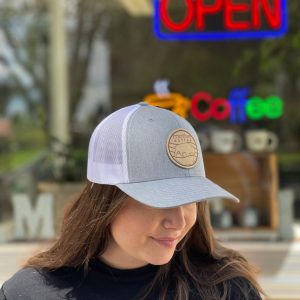 Shop Wyoming Motive Leather Patch Hat