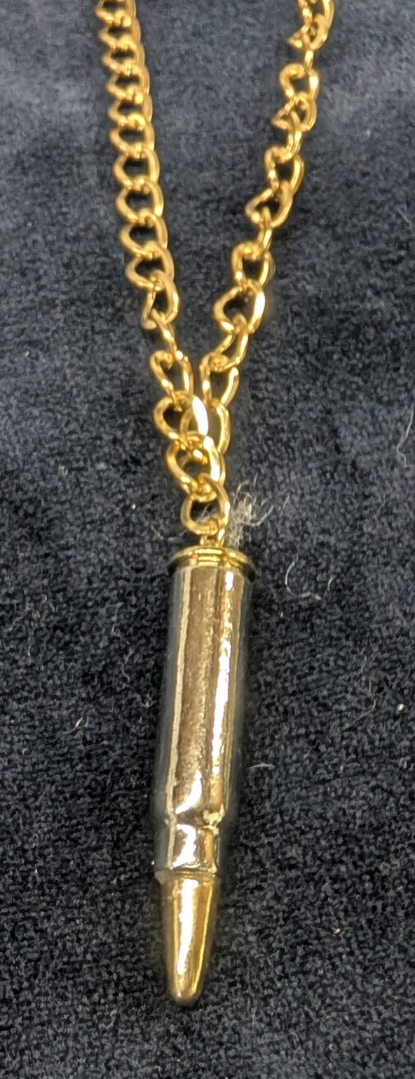 Shop Wyoming Bullet Cartridge Necklace Shop Wyoming Bullet Cartridge Necklace