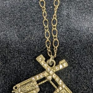 Shop Wyoming Double Gun Charm Necklace