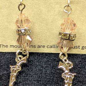 Shop Wyoming Handmade Gun Charm Earrings Shop Wyoming Handmade Gun Charm Earrings