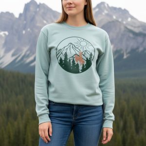 Shop Wyoming Mountains of Wyo ~ Bella Long Sleeve Tee Shop Wyoming Mountains of Wyo ~ Bella Long Sleeve Tee