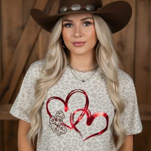 Shop Wyoming Wild at Heart~ Cheetah Natural Tee Shop Wyoming Wild at Heart~ Cheetah Natural Tee