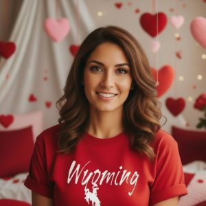 Shop Wyoming Rustic Wyoming~ Red Bella Tee Shop Wyoming Rustic Wyoming~ Red Bella Tee