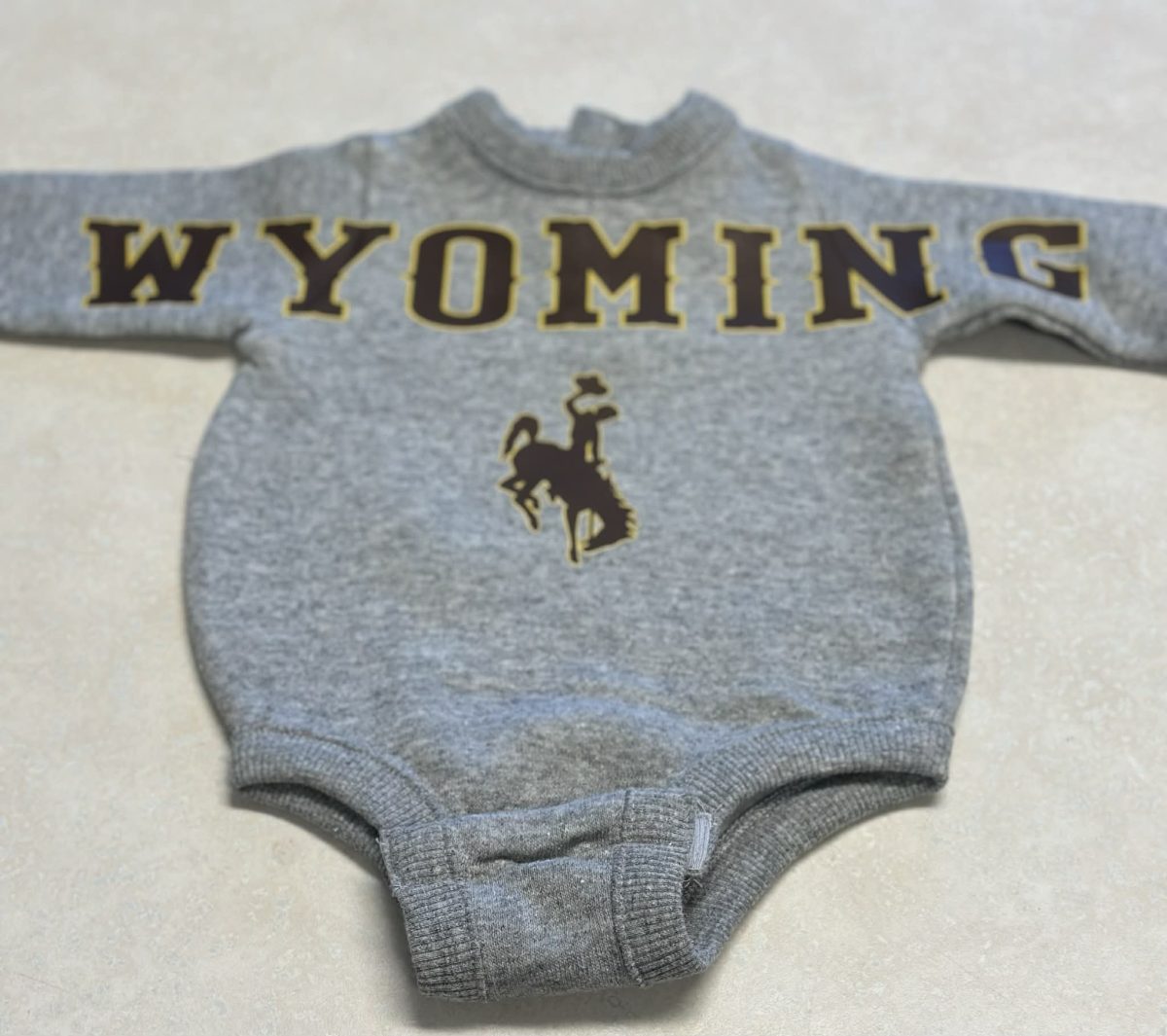 Shop Wyoming Varsity Wyoming Infant Crewneck Shop Wyoming Varsity Wyoming Infant Crewneck
