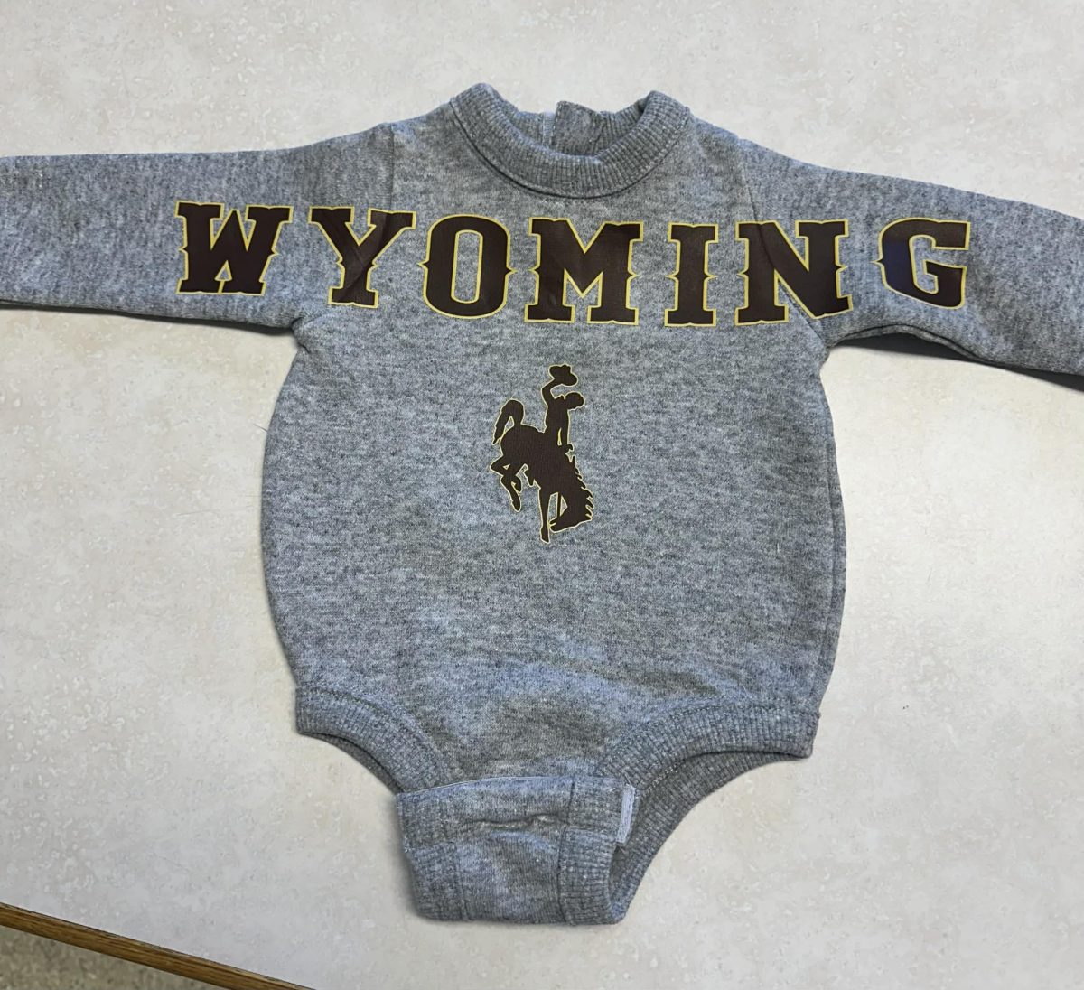 Shop Wyoming Varsity Wyoming Infant Crewneck Shop Wyoming Varsity Wyoming Infant Crewneck