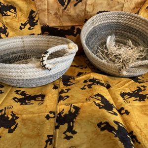Shop Wyoming Lariat Bowl Basket Shop Wyoming Lariat Bowl Basket