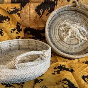 Shop Wyoming Lariat Platter Basket Shop Wyoming Lariat Platter Basket