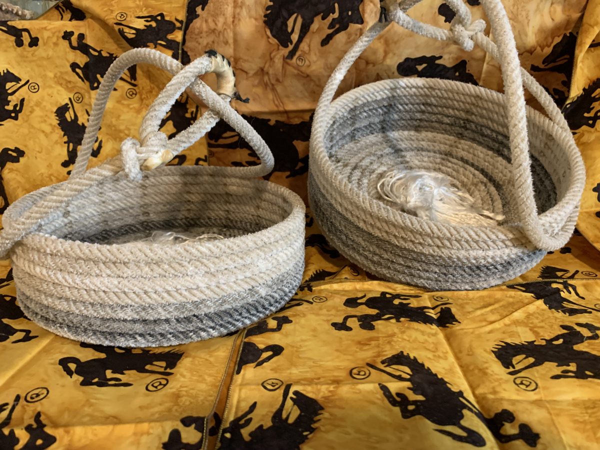 Shop Wyoming Lariat Pot Basket Shop Wyoming Lariat Pot Basket