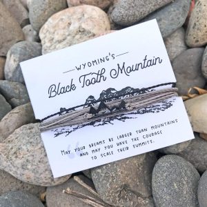 Shop Wyoming Black Tooth Mountain Bracelet Shop Wyoming Black Tooth Mountain Bracelet