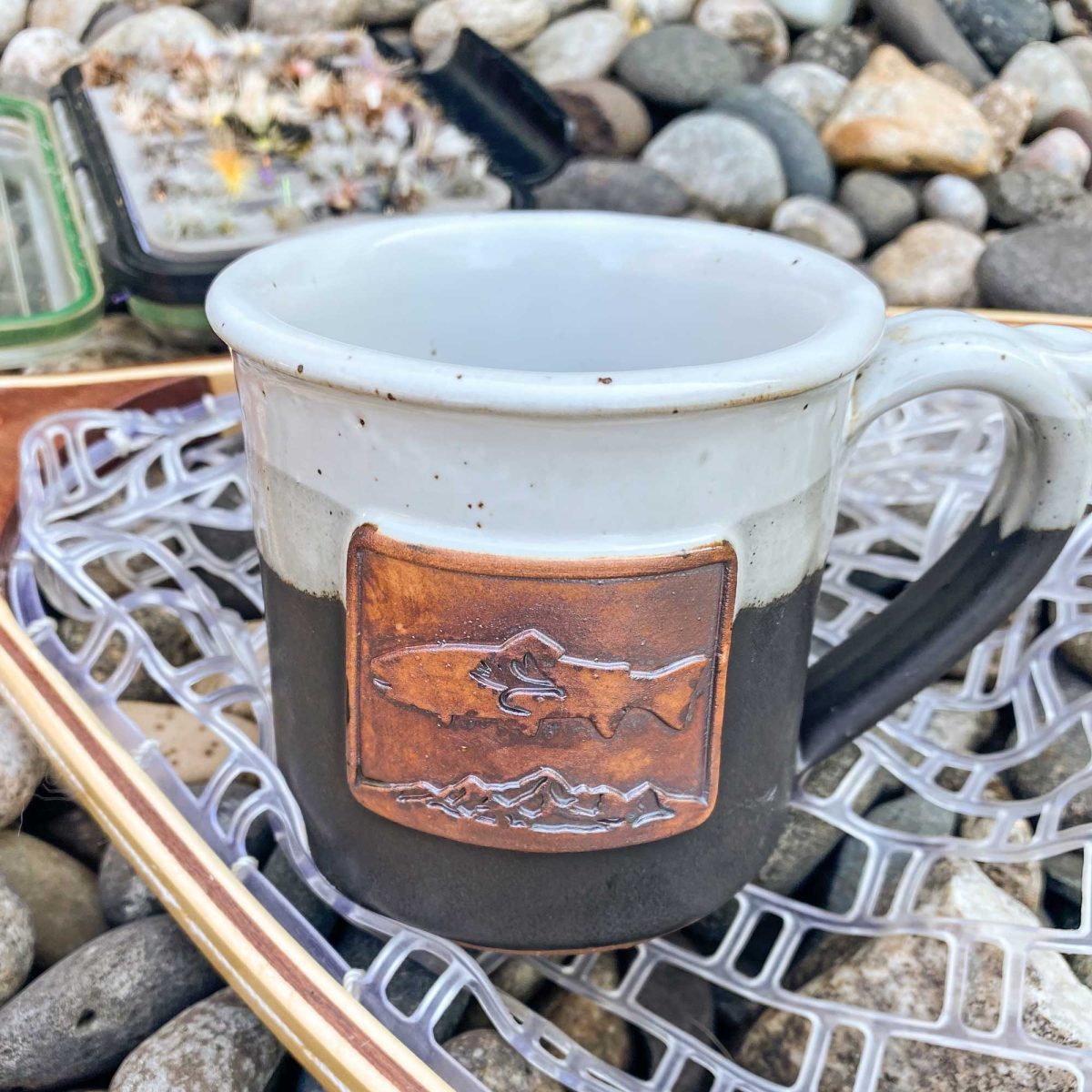 Shop Wyoming Handmade Wyoming Mountain Trout Mugs Shop Wyoming Handmade Wyoming Mountain Trout Mugs