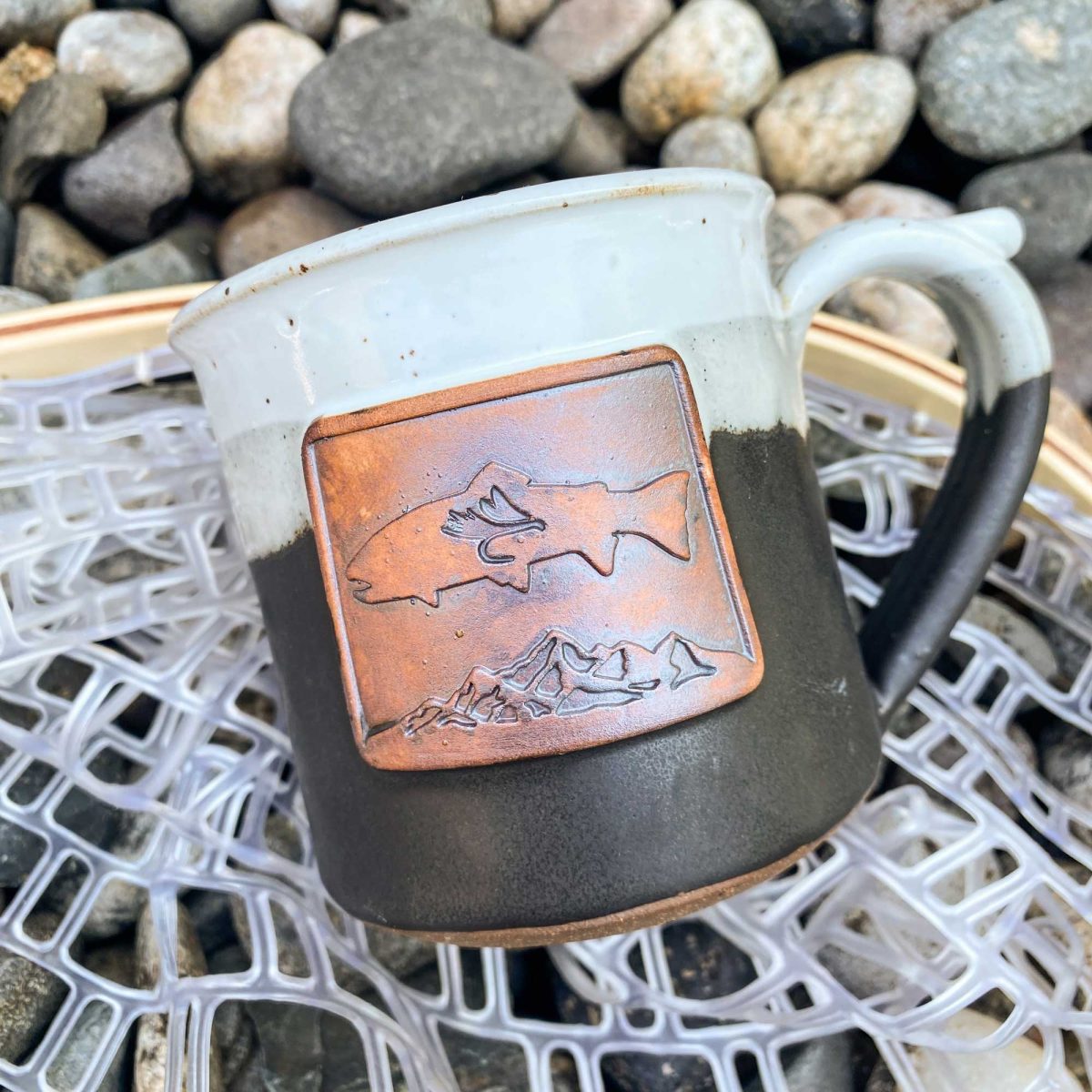 Shop Wyoming Handmade Wyoming Mountain Trout Mugs Shop Wyoming Handmade Wyoming Mountain Trout Mugs