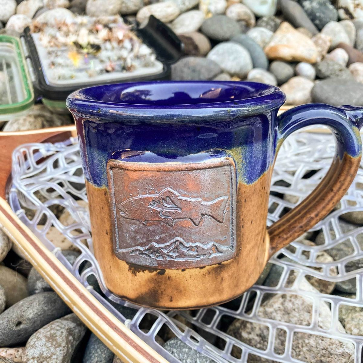 Shop Wyoming Handmade Wyoming Mountain Trout Mugs Shop Wyoming Handmade Wyoming Mountain Trout Mugs