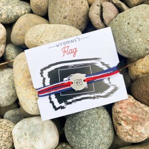 Shop Wyoming Wyoming Flag Bracelet Shop Wyoming Wyoming Flag Bracelet