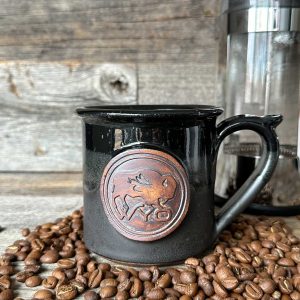 Shop Wyoming Handmade Wyo Bison Fly Mugs Shop Wyoming Handmade Wyo Bison Fly Mugs