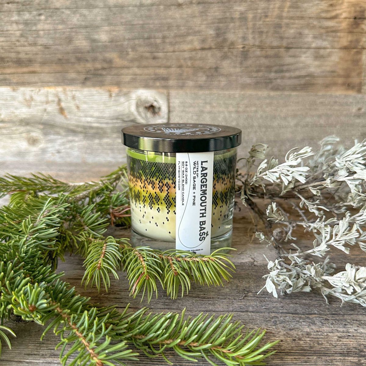 Shop Wyoming Wyo Largemouth Bass Candle Shop Wyoming Wyo Largemouth Bass Candle