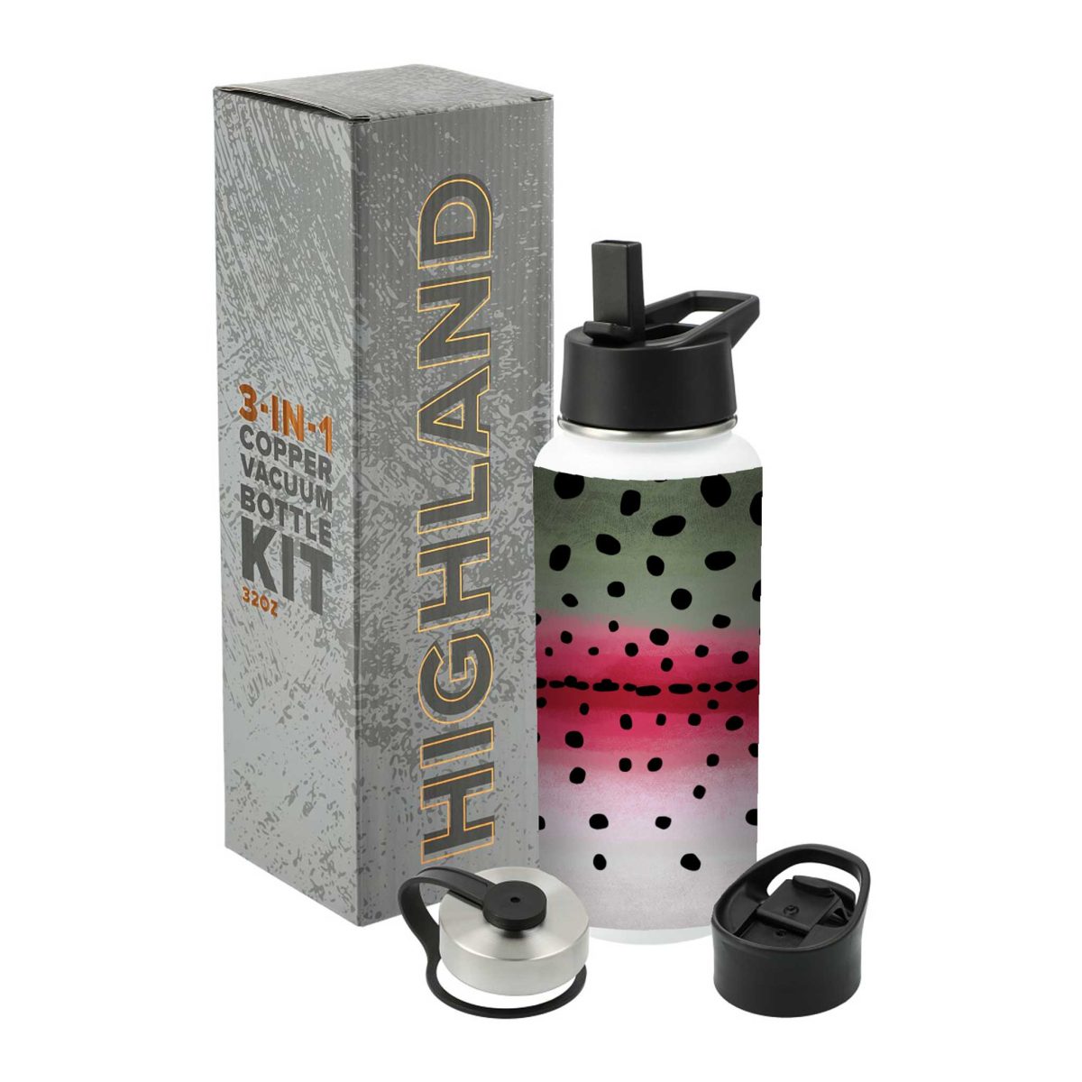 Shop Wyoming Trout Pattern 32oz Vacuum Insulated Bottle Shop Wyoming Trout Pattern 32oz Vacuum Insulated Bottle