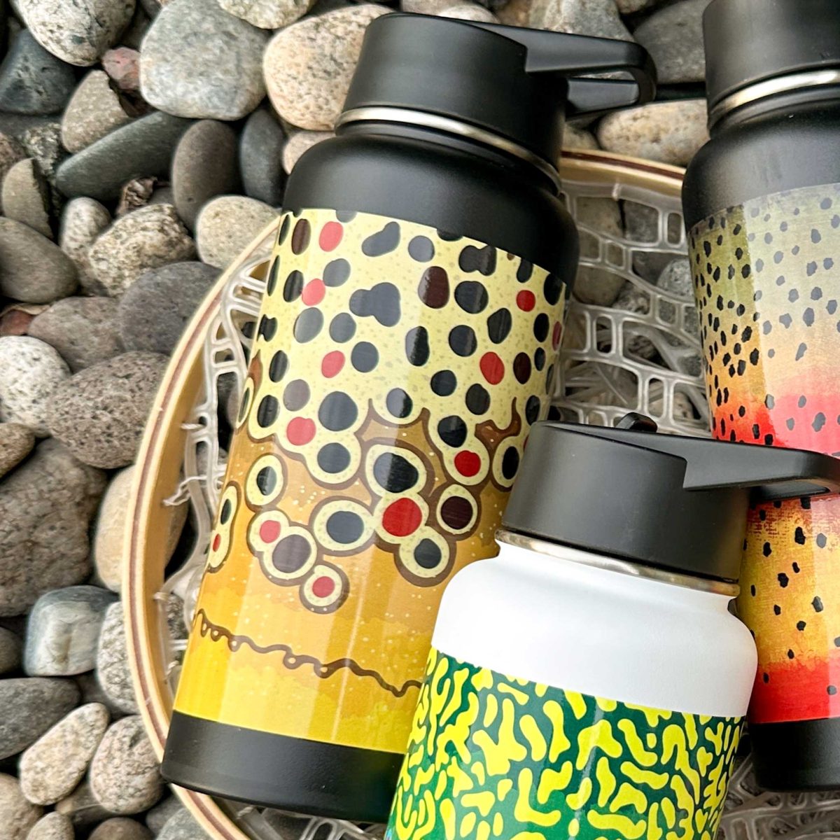 Shop Wyoming Trout Pattern 32oz Vacuum Insulated Bottle Shop Wyoming Trout Pattern 32oz Vacuum Insulated Bottle