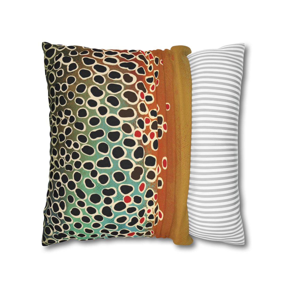 Shop Wyoming Brown 2.0 Trout Pillow Shop Wyoming Brown 2.0 Trout Pillow