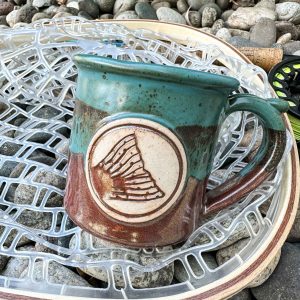 Shop Wyoming Trout Tails Handmade Mug Shop Wyoming Trout Tails Handmade Mug