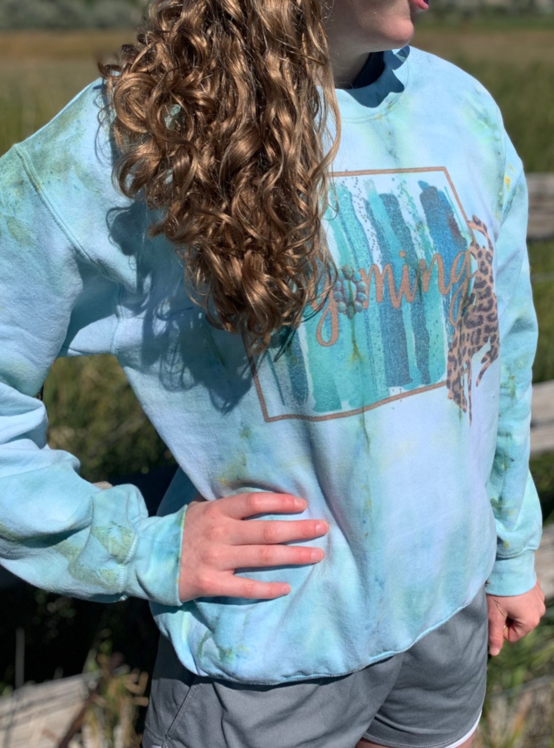 Shop Wyoming Custom Wyoming Crewneck Shop Wyoming Custom Wyoming Crewneck
