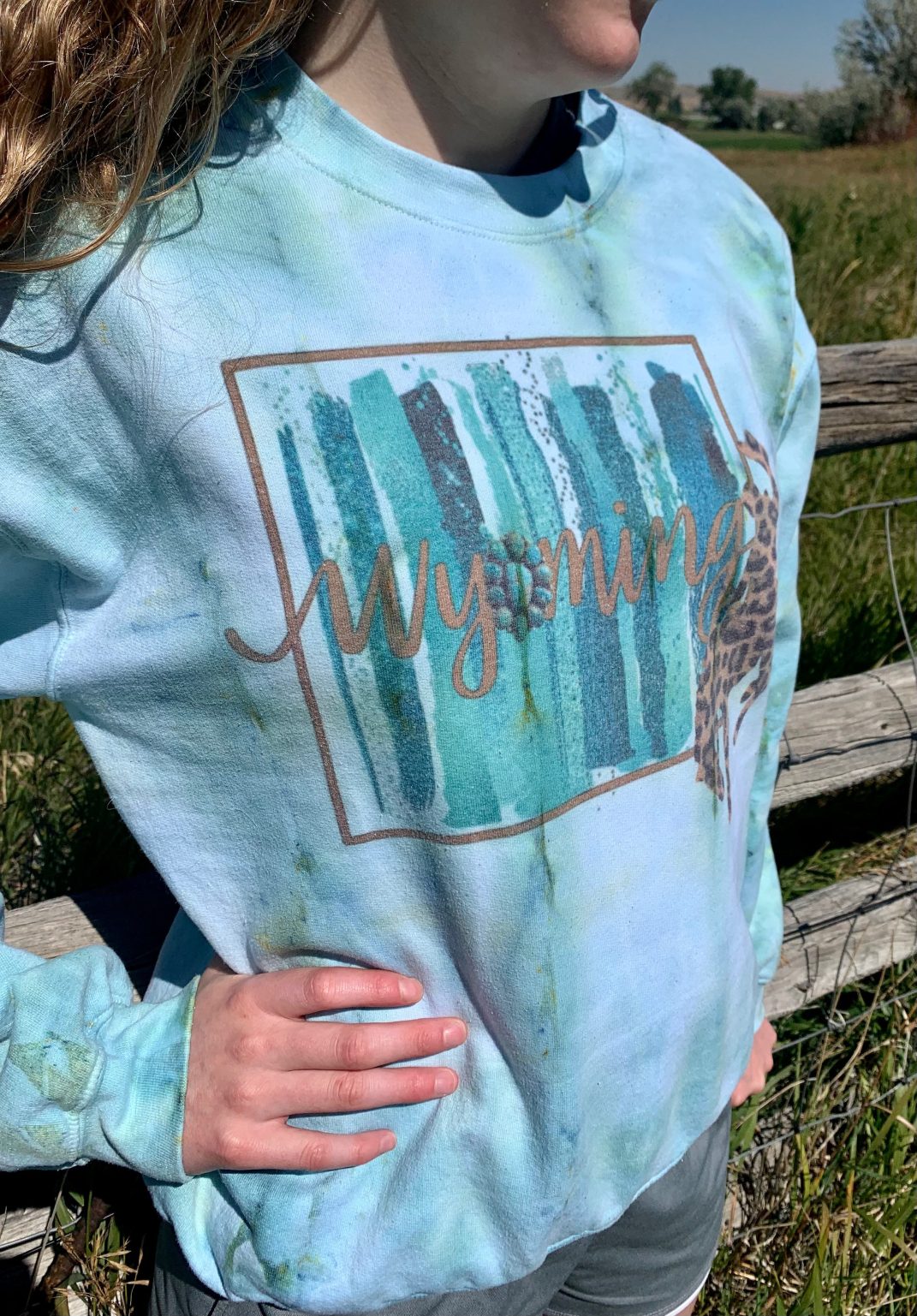 Shop Wyoming Custom Wyoming Crewneck Shop Wyoming Custom Wyoming Crewneck