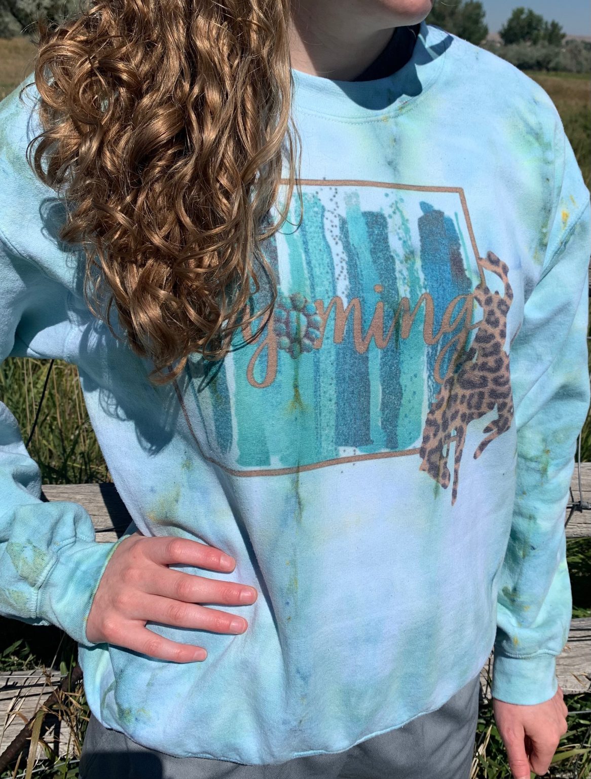 Shop Wyoming Custom Wyoming Crewneck Shop Wyoming Custom Wyoming Crewneck