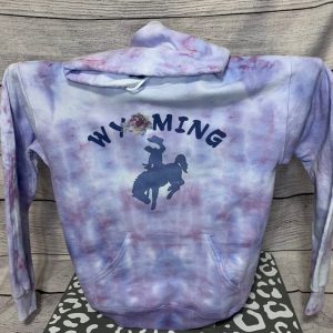 Shop Wyoming Wyoming Hoodie in purple Shop Wyoming Wyoming Hoodie in purple