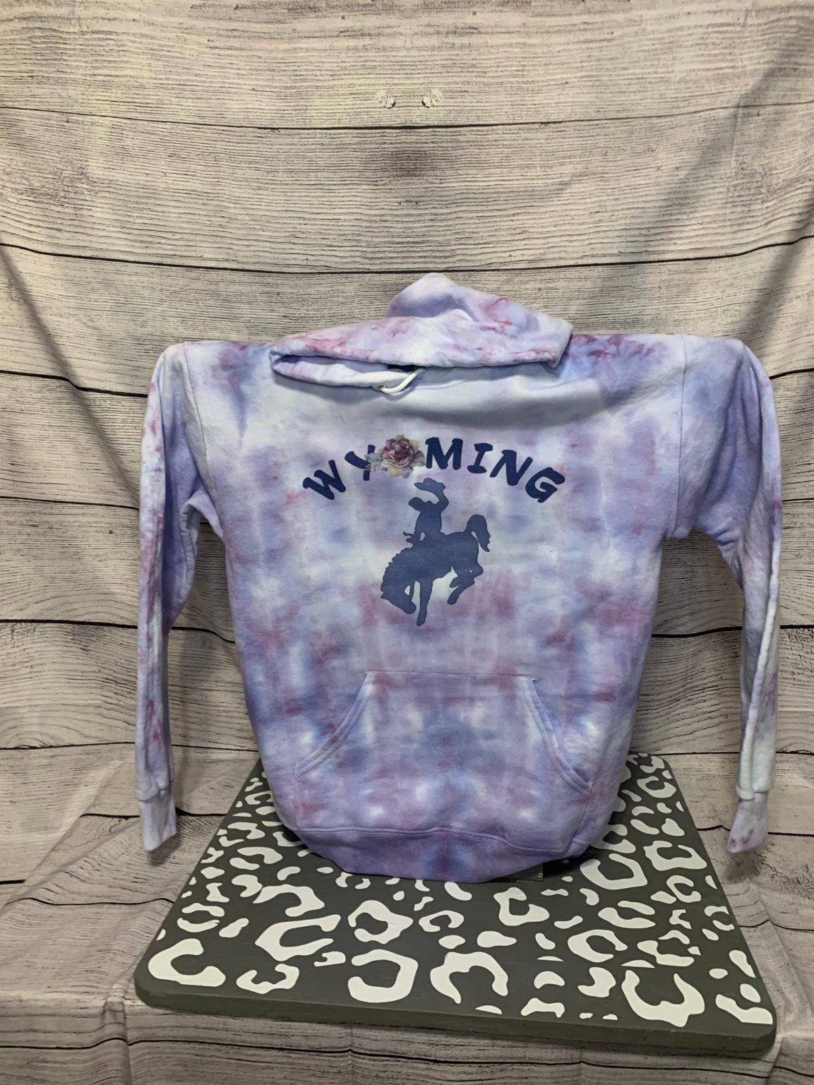Shop Wyoming Wyoming Hoodie in purple Shop Wyoming Wyoming Hoodie in purple