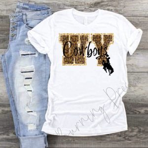 Shop Wyoming Fax Chenille Licensed Wyoming T-Shirt Shop Wyoming Fax Chenille Licensed Wyoming T-Shirt