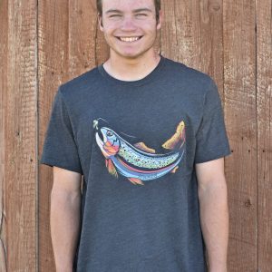 Shop Wyoming Rainbow Trout Lander, WY T-Shirt Shop Wyoming Rainbow Trout Lander, WY T-Shirt