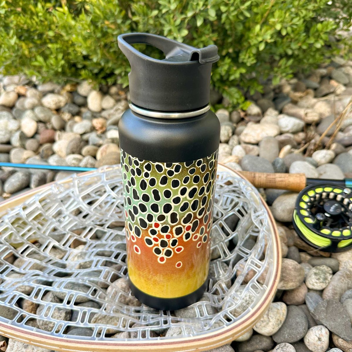 Shop Wyoming Trout Pattern 32oz Vacuum Insulated Bottle Shop Wyoming Trout Pattern 32oz Vacuum Insulated Bottle