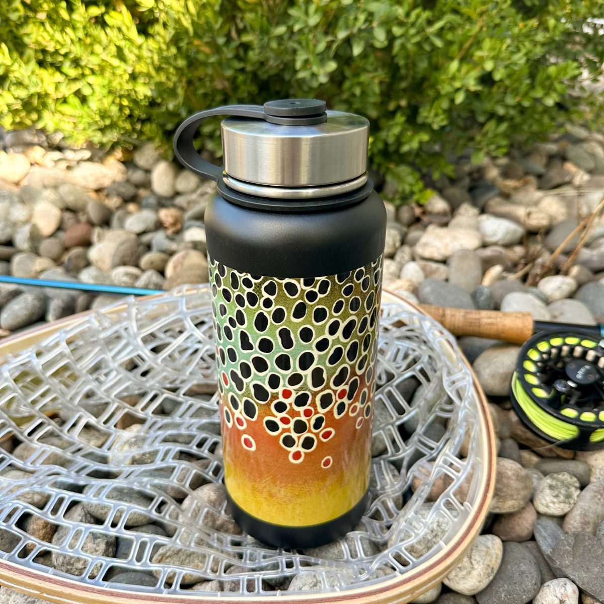 Shop Wyoming Trout Pattern 32oz Vacuum Insulated Bottle Shop Wyoming Trout Pattern 32oz Vacuum Insulated Bottle