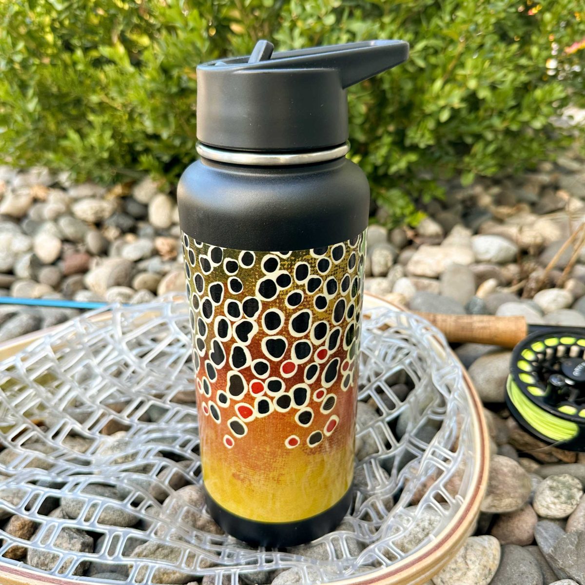 Shop Wyoming Trout Pattern 32oz Vacuum Insulated Bottle Shop Wyoming Trout Pattern 32oz Vacuum Insulated Bottle