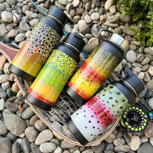Shop Wyoming Trout Pattern 32oz Vacuum Insulated Bottle Shop Wyoming Trout Pattern 32oz Vacuum Insulated Bottle