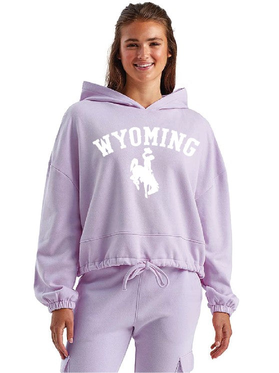 Shop Wyoming Women’s Wyoming Lilac Oversized Hoodie Shop Wyoming Women’s Wyoming Lilac Oversized Hoodie