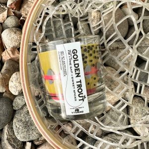 Shop Wyoming Wyo Golden Trout Pattern Candle Shop Wyoming Wyo Golden Trout Pattern Candle