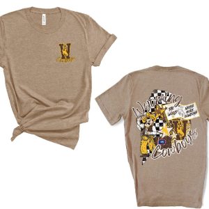 Shop Wyoming Cowboy Collage T-Shirt Shop Wyoming Cowboy Collage T-Shirt