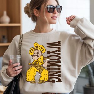 Shop Wyoming WYOMING Pistol Pete Crewneck Shop Wyoming WYOMING Pistol Pete Crewneck