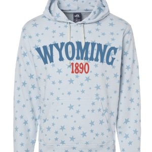 Shop Wyoming Wyoming 1890 Star Hoodie Shop Wyoming Wyoming 1890 Star Hoodie
