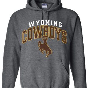 Shop Wyoming Wyoming Cowboys dark Heather Hoodie Shop Wyoming Wyoming Cowboys dark Heather Hoodie