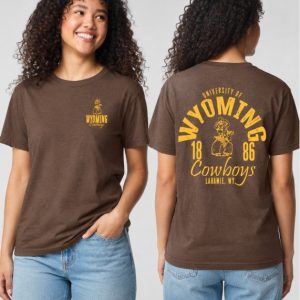 Shop Wyoming University of Wyoming Pistol Pete T-Shirt or Crewneck Shop Wyoming University of Wyoming Pistol Pete T-Shirt or Crewneck