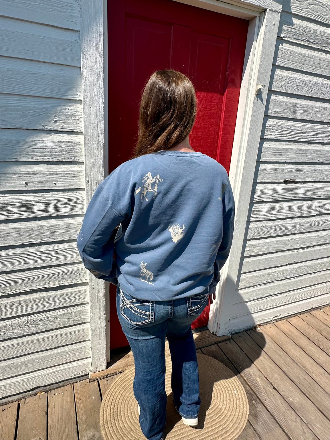 Shop Wyoming Wyoming Western collage Comfort Colors Crewneck Shop Wyoming Wyoming Western collage Comfort Colors Crewneck