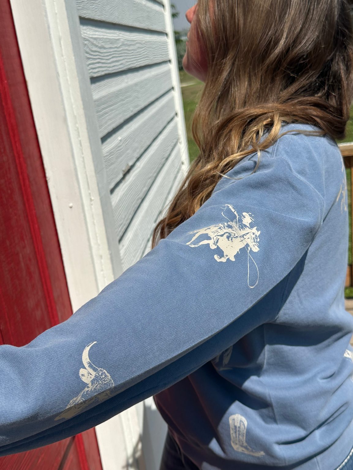Shop Wyoming Wyoming Western collage Comfort Colors Crewneck Shop Wyoming Wyoming Western collage Comfort Colors Crewneck