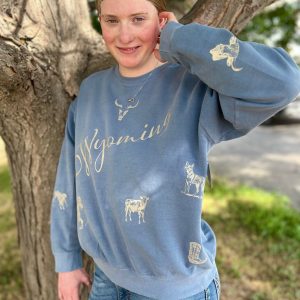 Shop Wyoming Wyoming Western collage Comfort Colors Crewneck Shop Wyoming Wyoming Western collage Comfort Colors Crewneck