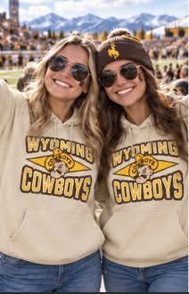 Shop Wyoming Wyoming Cowboys with Pete Hoodie Shop Wyoming Wyoming Cowboys with Pete Hoodie