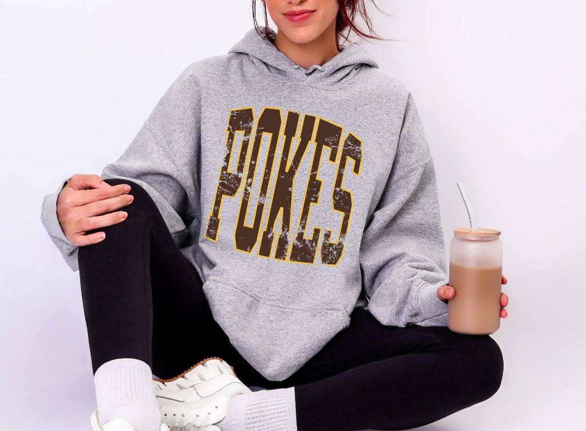 Shop Wyoming POKES Hoodie Shop Wyoming POKES Hoodie