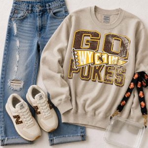 Shop Wyoming GO POKES crewneck Shop Wyoming GO POKES crewneck