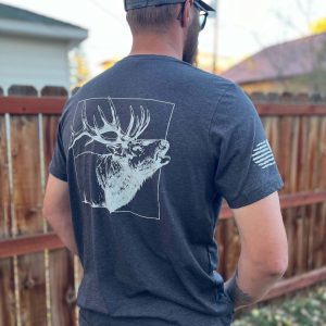 Shop Wyoming Elk Bugle T-shirt Shop Wyoming Elk Bugle T-shirt